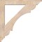 Ekena Millwork Olympic Traditional Smooth Bracket, Douglas Fir, 3 1/2"W x 32"D x 32"H BKT04X32X32OLY01SDF - alternate 2